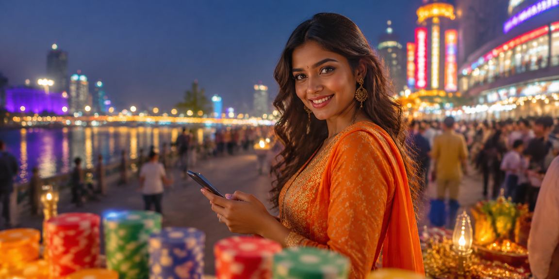 Teen Patti mobile gameplay on smartphone in Indian setting